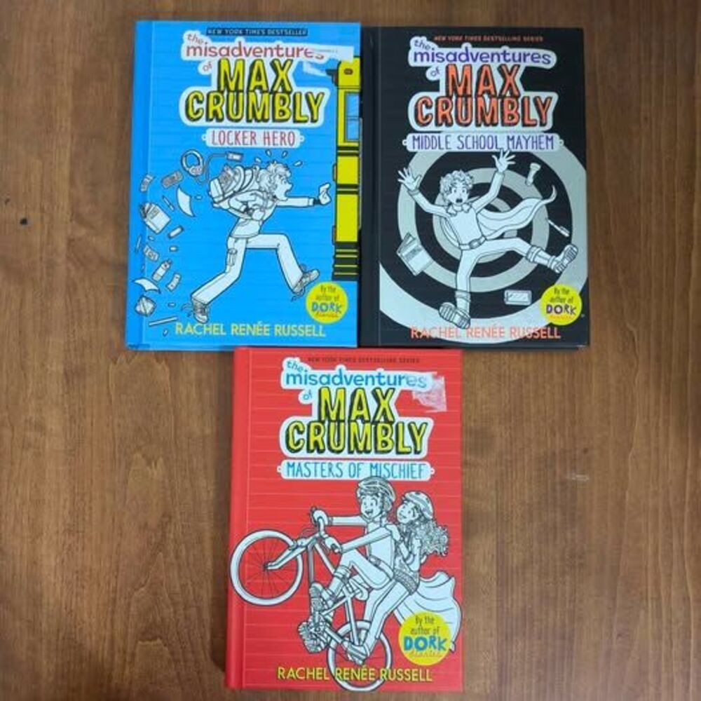 The Misadventures of Max Crumbley series by Rachel Renee Russell